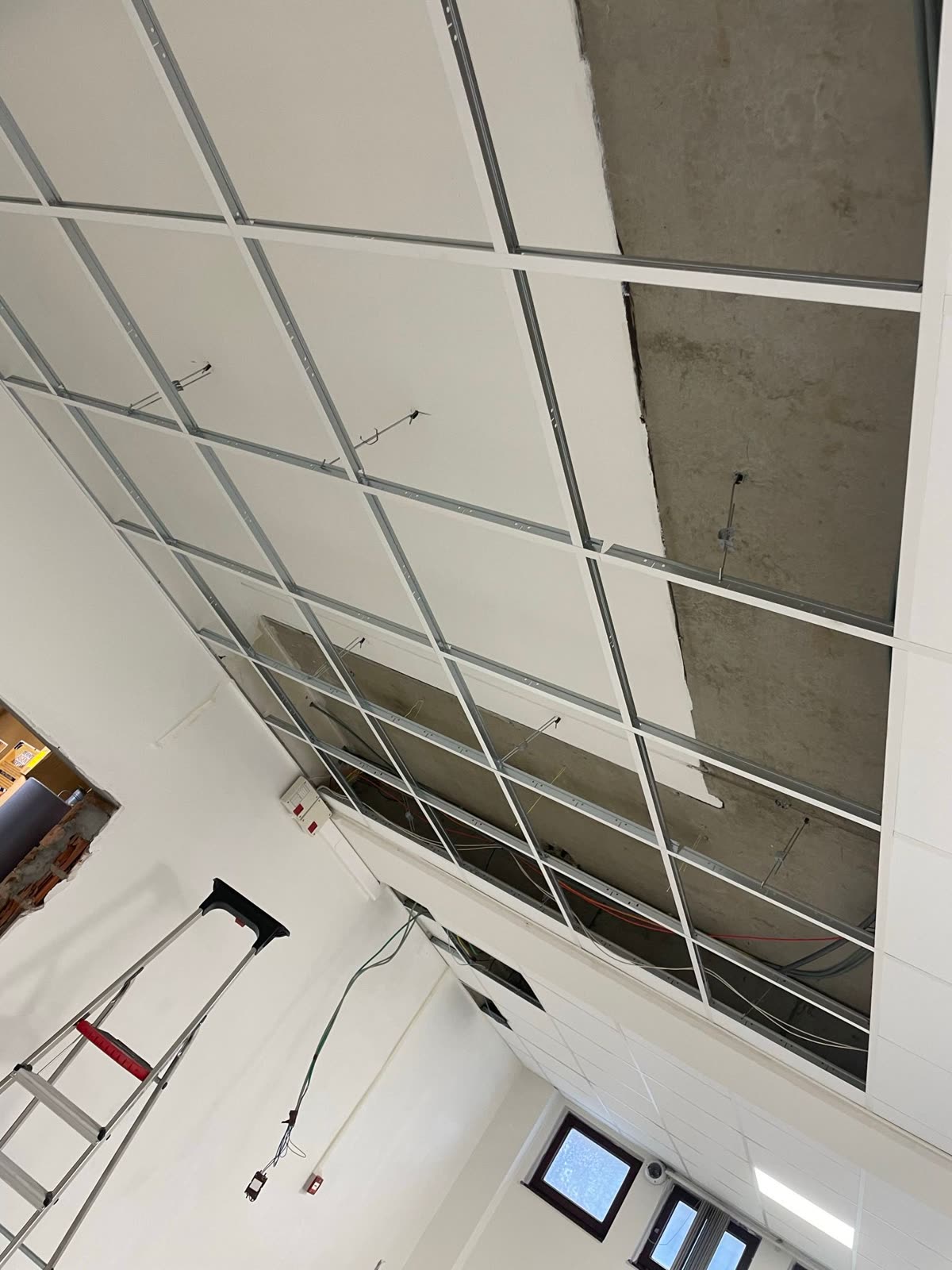 Faux plafond suspendu