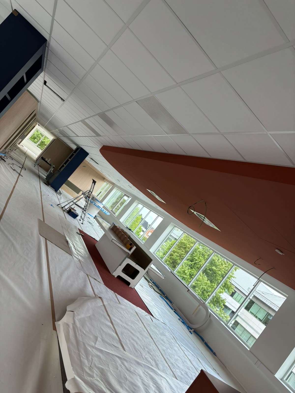 Faux plafond acoustique professionnel